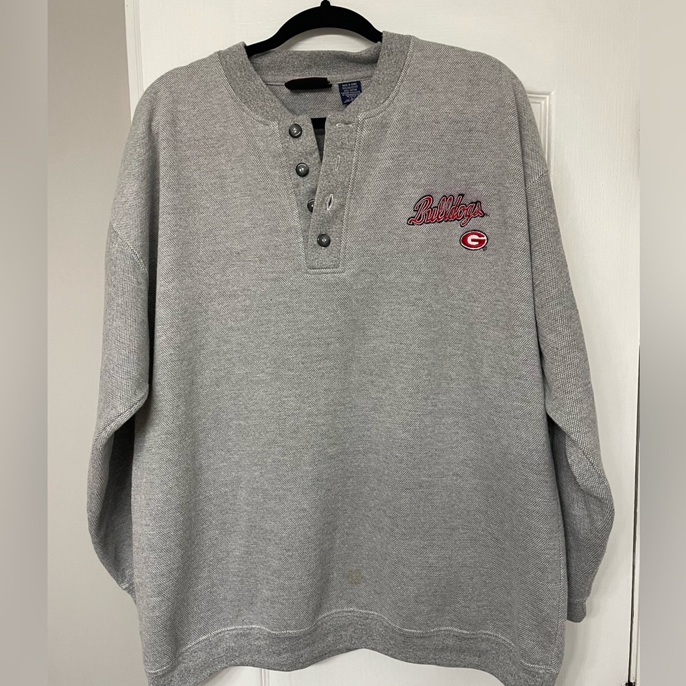Men’s GA Bulldog sweat shirt